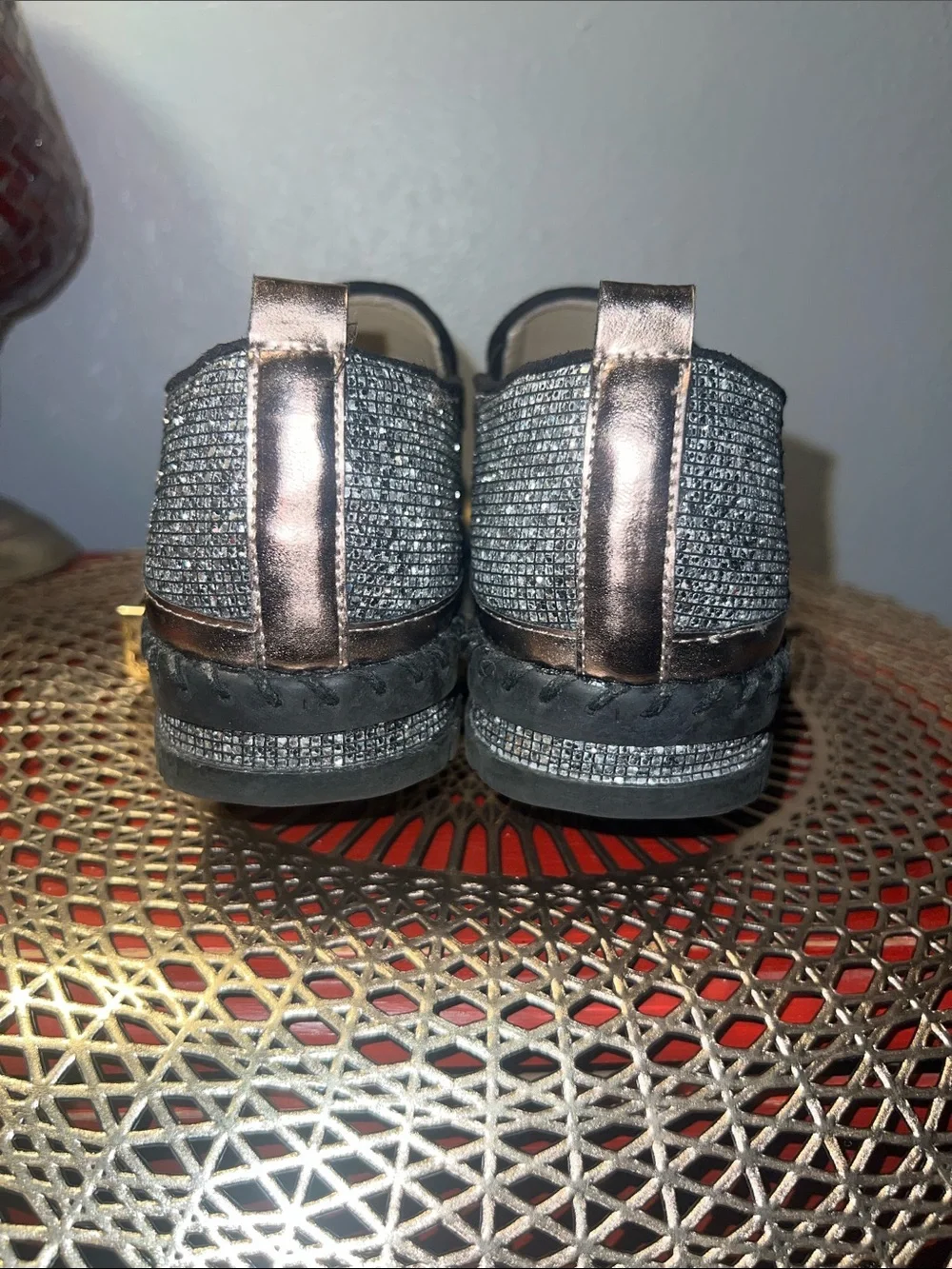 JoliMall silver glitter
